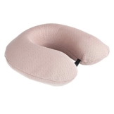 Komfortec Reisekissen, Memory Schaum Nackenhörnchen, Nackenkissen für Flugzeug, Auto, Bus, Zug und Camping U-Form Memory Foam Travel Pillow, Leicht, Rosa - 1